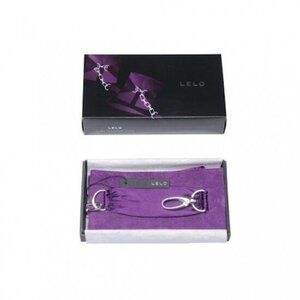 Genuine Lelo Sutra Chainlink Cuffs Purple Bondage Fetish Domination Couple